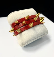 Load image into Gallery viewer, Amy Leather Cuff Bracelet