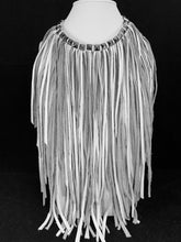 Load image into Gallery viewer, Boho Chic &#39;Bib Style&#39; Fringe Leather Necklace