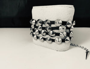 Versatile Spike Wrap Bracelet or Necklace