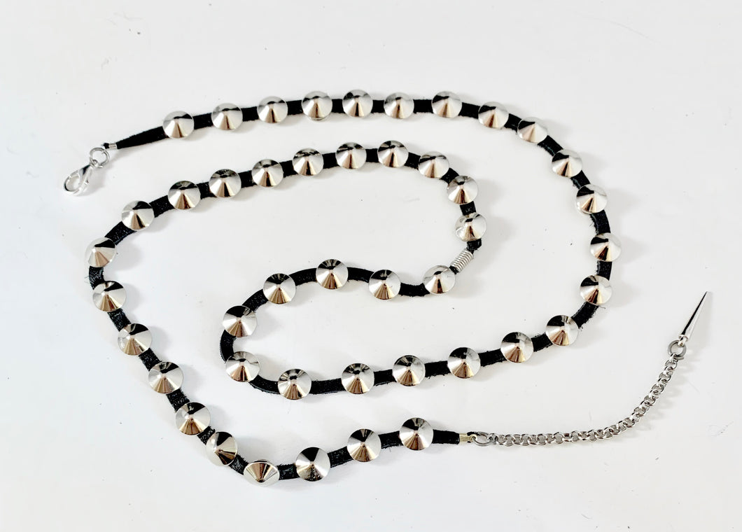 Versatile Spike Wrap Bracelet or Necklace