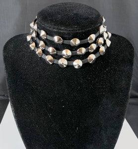 Versatile Spike Wrap Bracelet or Necklace