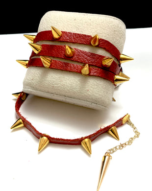 Amy Leather Cuff Bracelet