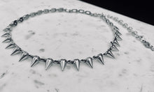 Load image into Gallery viewer, Axl Choker/Necklace in Silver